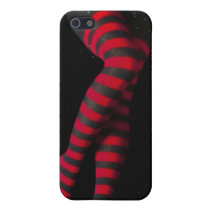 Study in Black & Red iphone cases