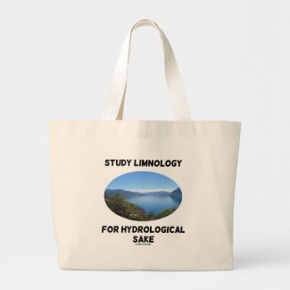 Study Limnology For Hydrological Sake Canvas Bag