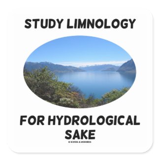 Study Limnology For Hydrological Sake sticker