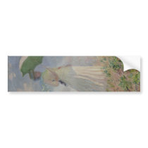 Study of a Figure Outdoors (Facing Right) (1886) bumper stickers