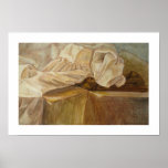 Study of a White Shirt Poster