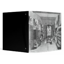 Study of Alexandre Dumas Pere Vinyl Binder