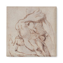 Study of an Arm  Inv.1859/5/14/819 Refrigerator Magnet