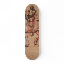 Study of an equestrian monument skateboards by LeonardoDaVinci Study of an equestrian monument skateboards
