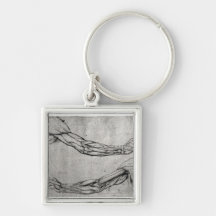 Study of Arms Key Chain