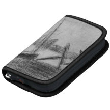 Study of boat and anchor by Georges Seurat Folio Planner