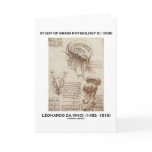 Study Of Brain Physiology (Leonardo da Vinci 1508) cards