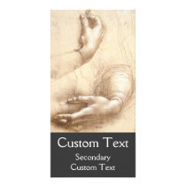 Study of Hands Custom Photo Card