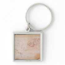Study of Muscles Keychain
