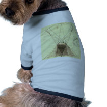 Study of the graduations of shadows on spheres. dog t-shirt