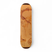 Study of the skull skateboards