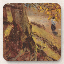 Study of tree trunks coasters