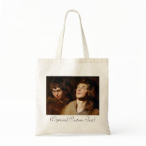 Study of Two Heads Tote Bag