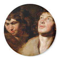 Study of Two Heads Refrigerator Magnet