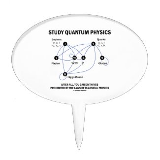 Study Quantum Physics You Can Do Things Cake Toppers