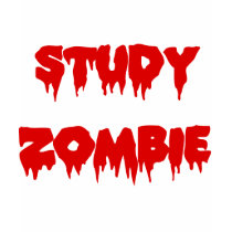 Study Zombie t-shirts