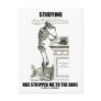 Studying Has Stripped Me To The Bone (Skeleton) Postcards