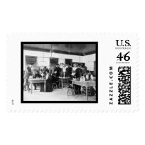 Studying Physics Hampton Institute VA 1899 Postage