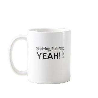 Studying, Studying YEAH! mug