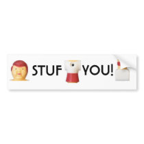Stuf You bumper stickers