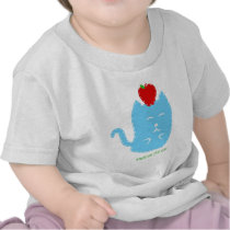 stuff on my cat - baby tshirt