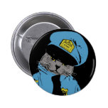 Stuff on my cat - Cop Pin