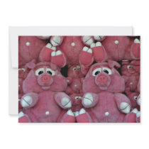 Stuffed animals at amusement park personalized announcements
