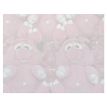 Stuffed animals at amusement park letterhead
