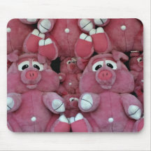 Stuffed animals at amusement park mousepad