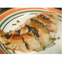 Stuffed Chicken Rice photo sculptures