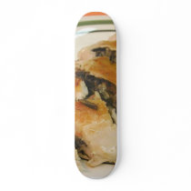 Stuffed Chicken Rice Skateboard Decks