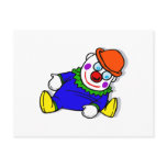 Stuffed Clown Post Card