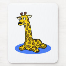 Stuffed Girraffe Mousepads