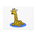 Stuffed Girraffe Post Cards