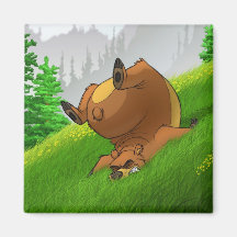 Stumbling Bear Magnet