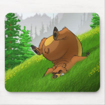 Stumbling Bear Mousepad