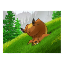 Stumbling Bear Poster posters by stlewis75 Stumbling Bear Poster posters
