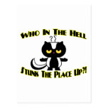 Stunk The Place Up Postcards