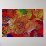 STUNNING ART PRINT HUGE 52" X 35" ON CANVAS