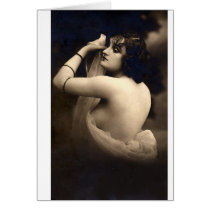 *Stunning Beauty* Vintage Woman Greeting Cards