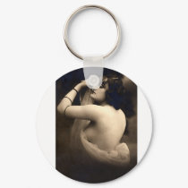 *Stunning Beauty* Vintage Woman keychains