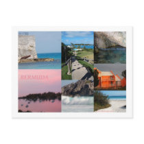 Stunning Bermuda Photo Collage by Celeste Sheffey Postcard