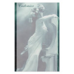 Stunning Blue Vintage Posing Beauty Stationery