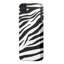 Stunning Classic Zebra Print - iPhone 4/4s Case iPhone 4 Covers