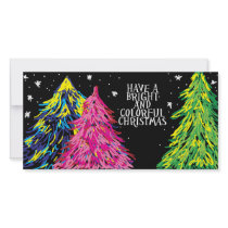 Stunning & Colorful Christmas Photo Cards