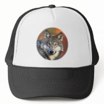 Stunning gray wolf hats