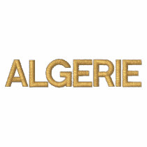 Stunning Les Fennecs Algeria Modern sports top embroidered shirts