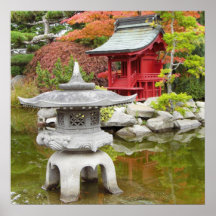 Stunning Meditation Garden Print