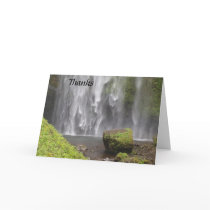 Stunning Oregon Waterfall Wedding cards