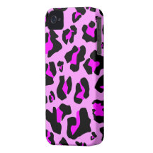 Stunning Pink Leopard Print - iPhone 4/4s Case iPhone 4 Case-Mate Case